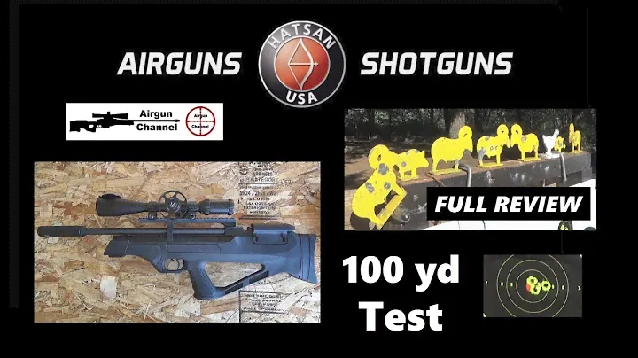 Hatsan FLASHPUP (Full Review) Bullpup PCP Air Rifle + Accuracy Testing to 100 yards